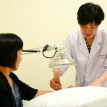practitioner seeing patient